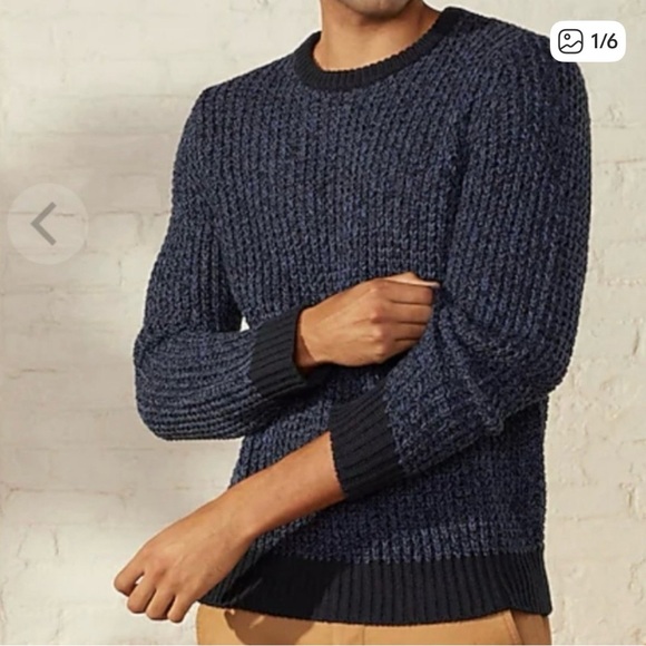 Billy Reid L LARGE Alpaca Knit Sweater